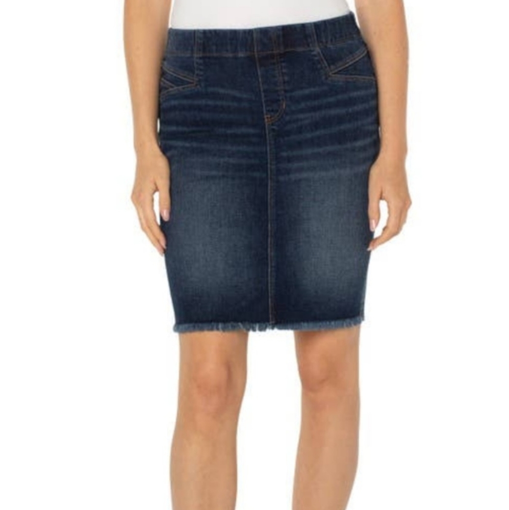 STYLE & CO. BASIC DENIM PENCIL SKIRT SIZE 10 NWT